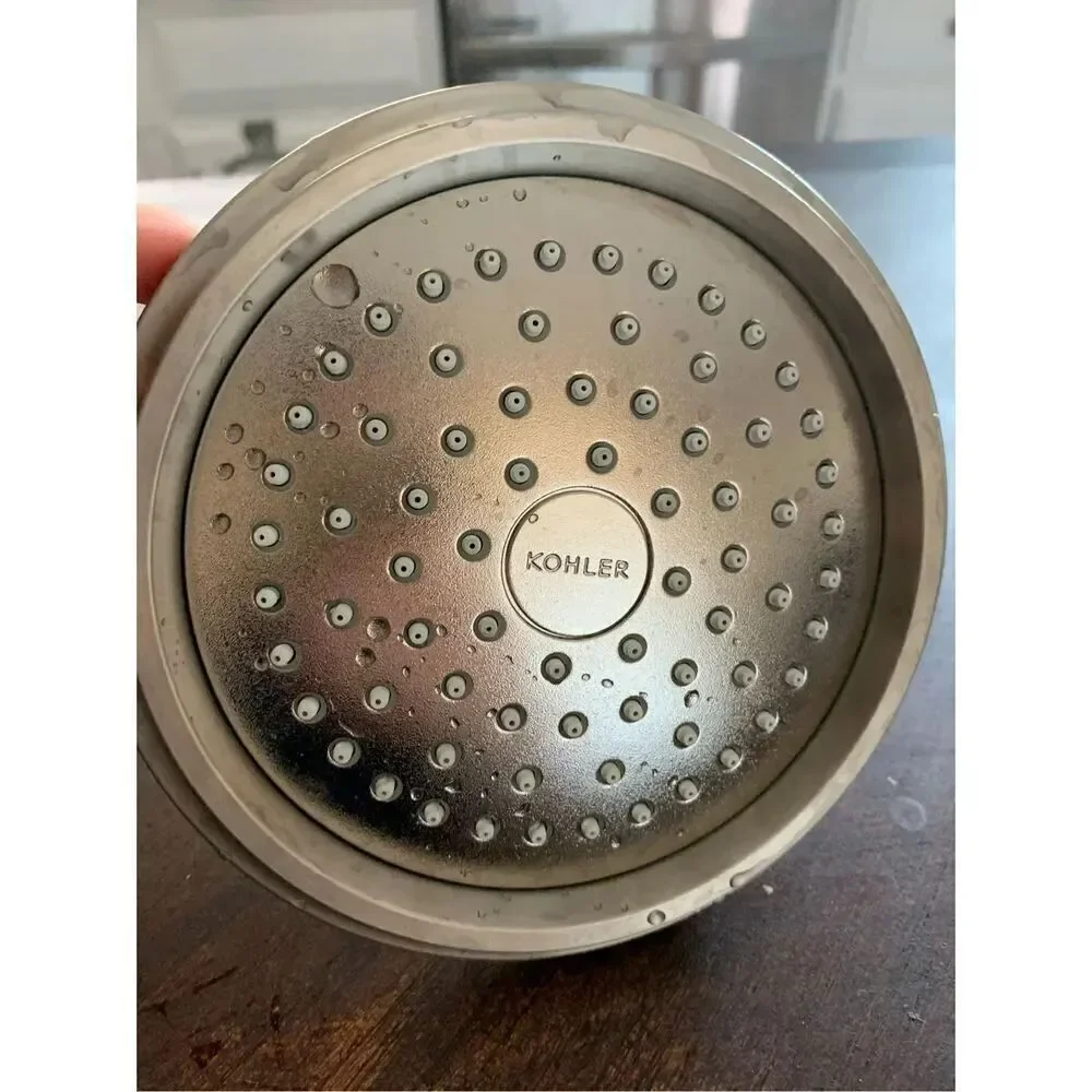 Kohler shower head stainless steel lightly used
